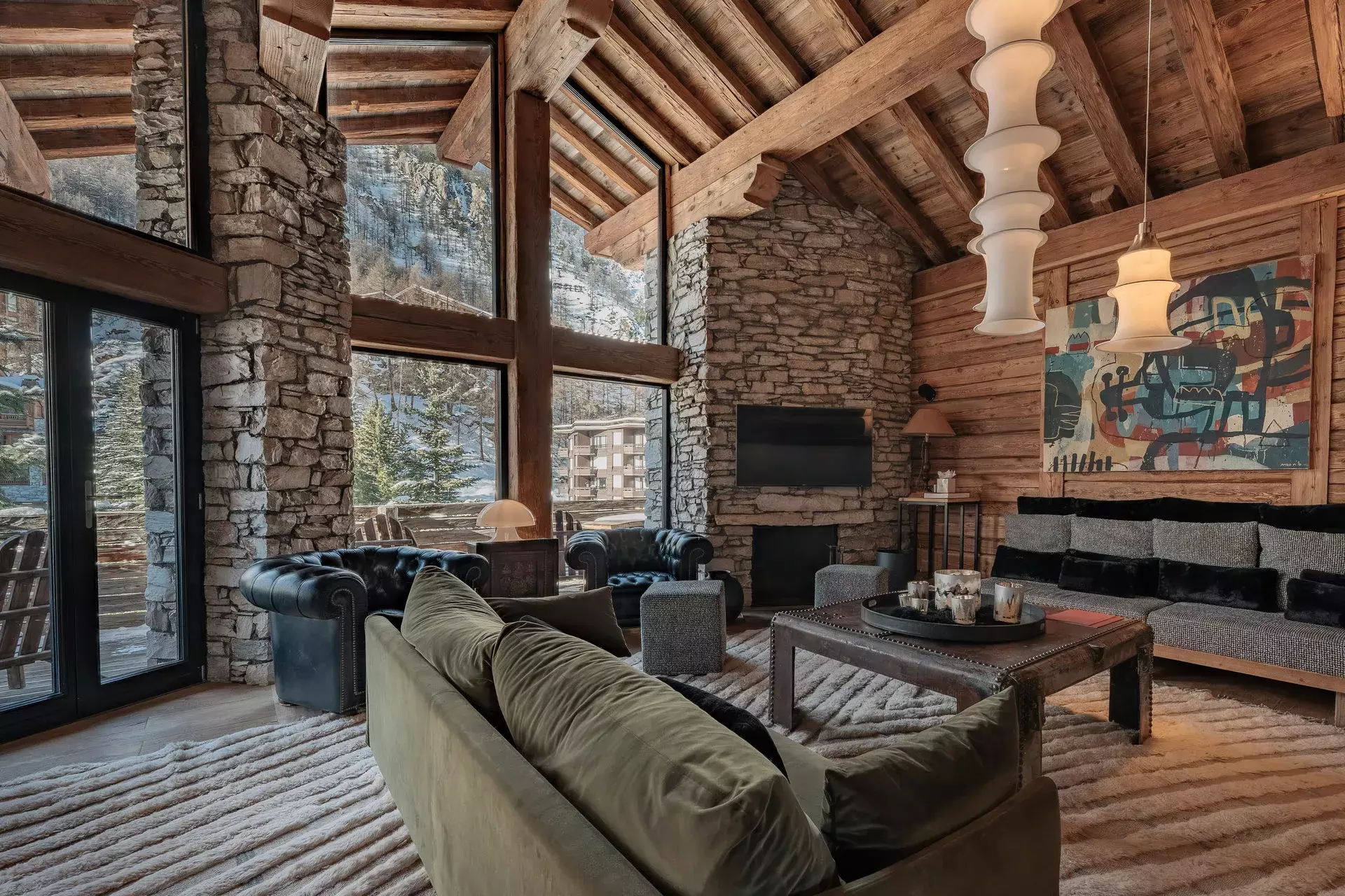 Salon du chalet Face