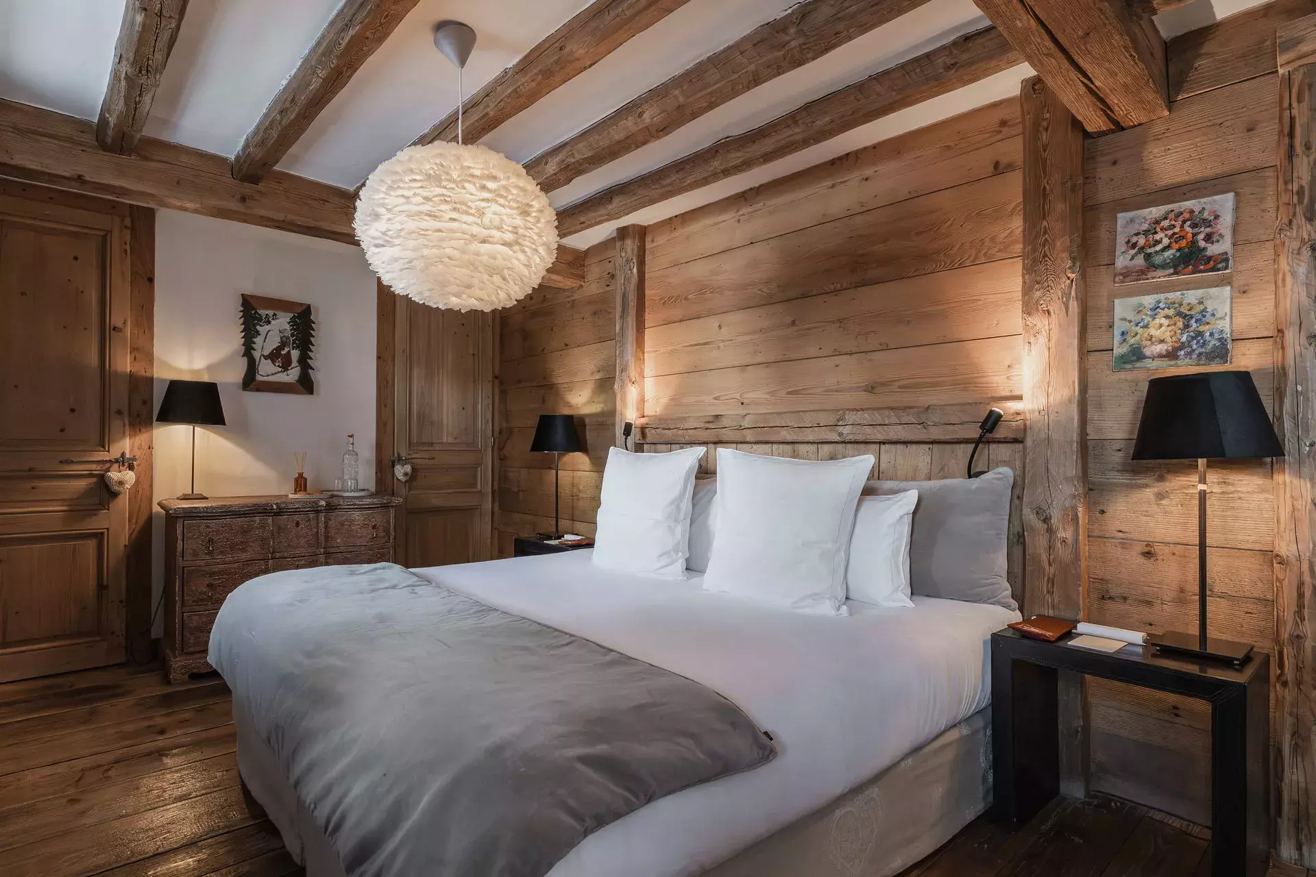 Chambre du chalet Marie