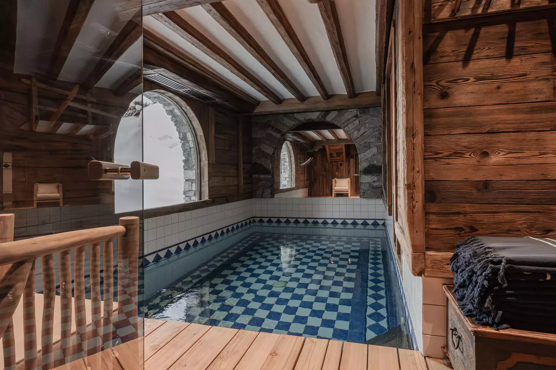Piscine du chalet Marie