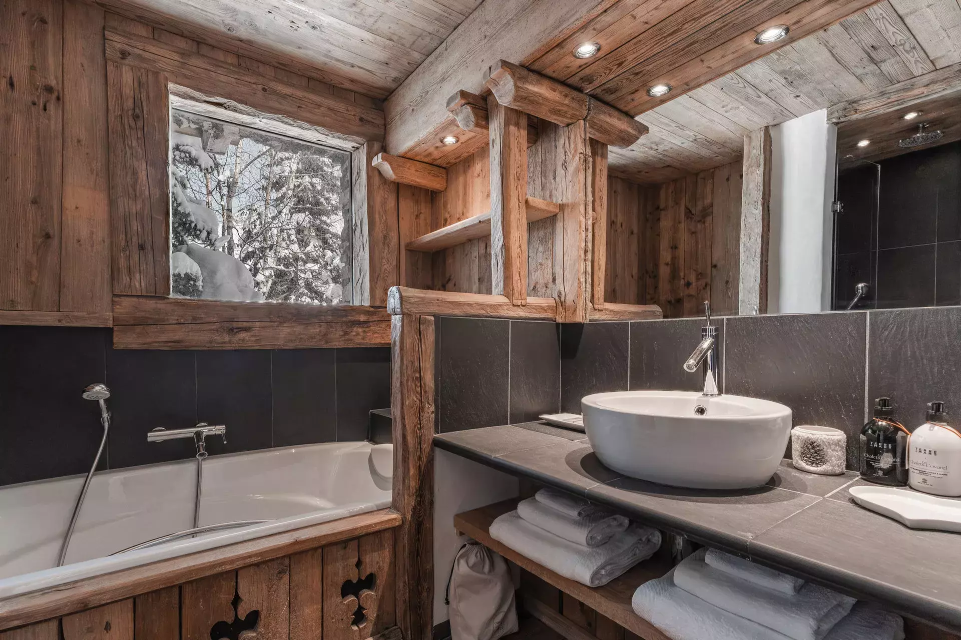 Salle de bain du chalet Marie