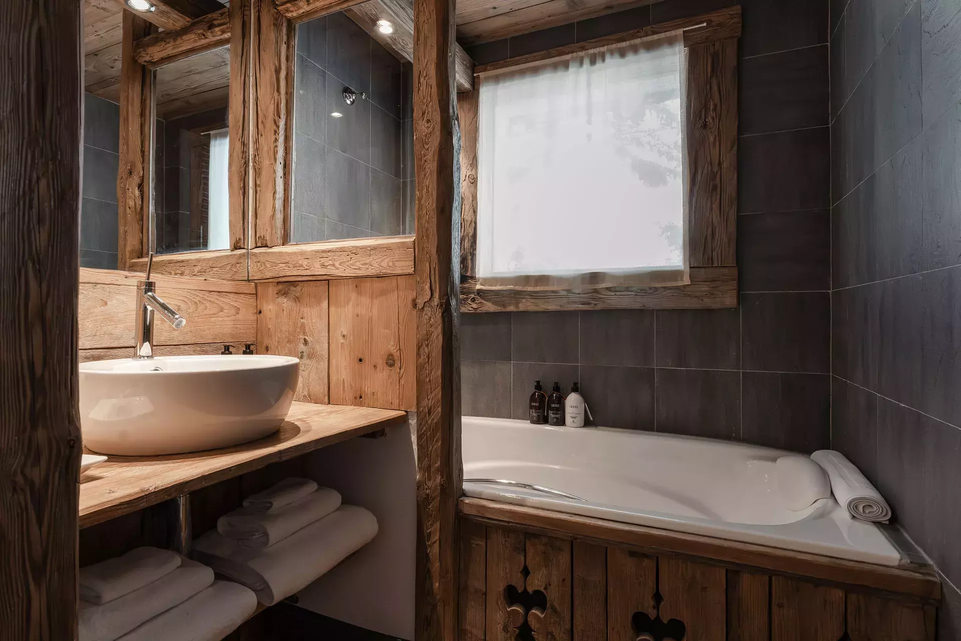 Salle de bain du chalet Marie