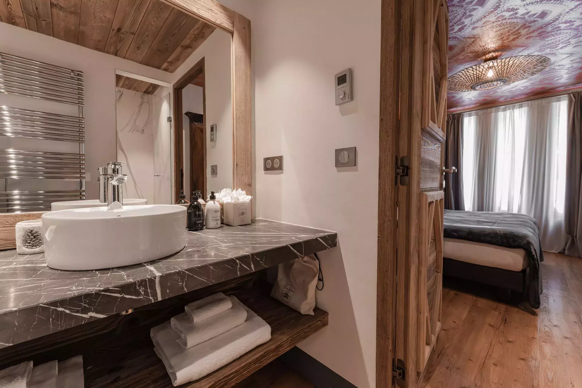 Salle de bain du chalet Marie