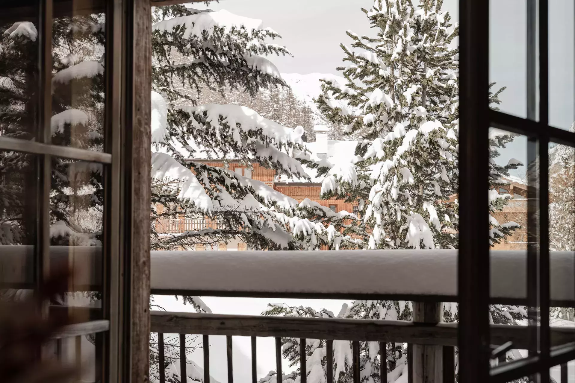Vue du chalet Marie