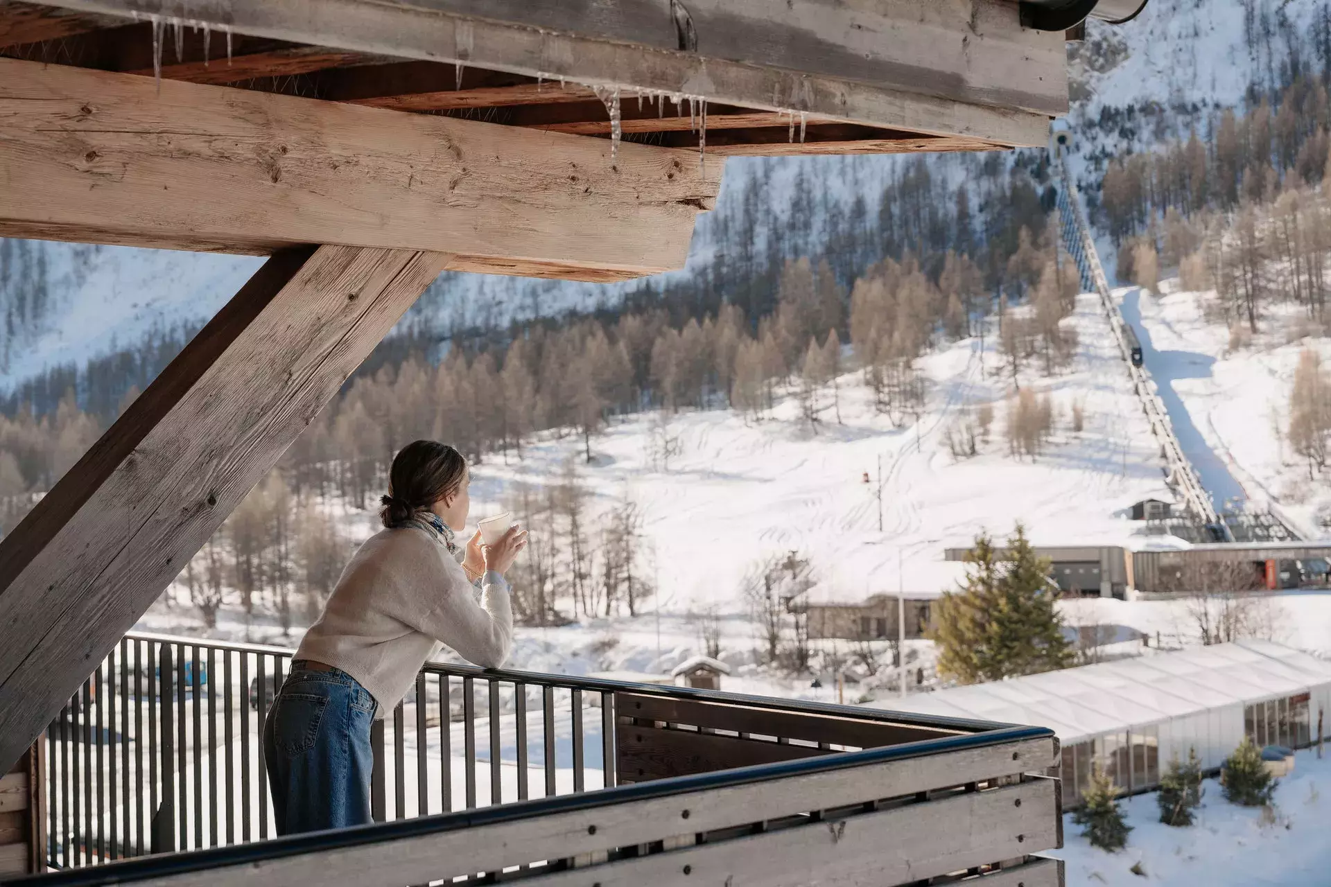 Balcon du penthouse Flèche