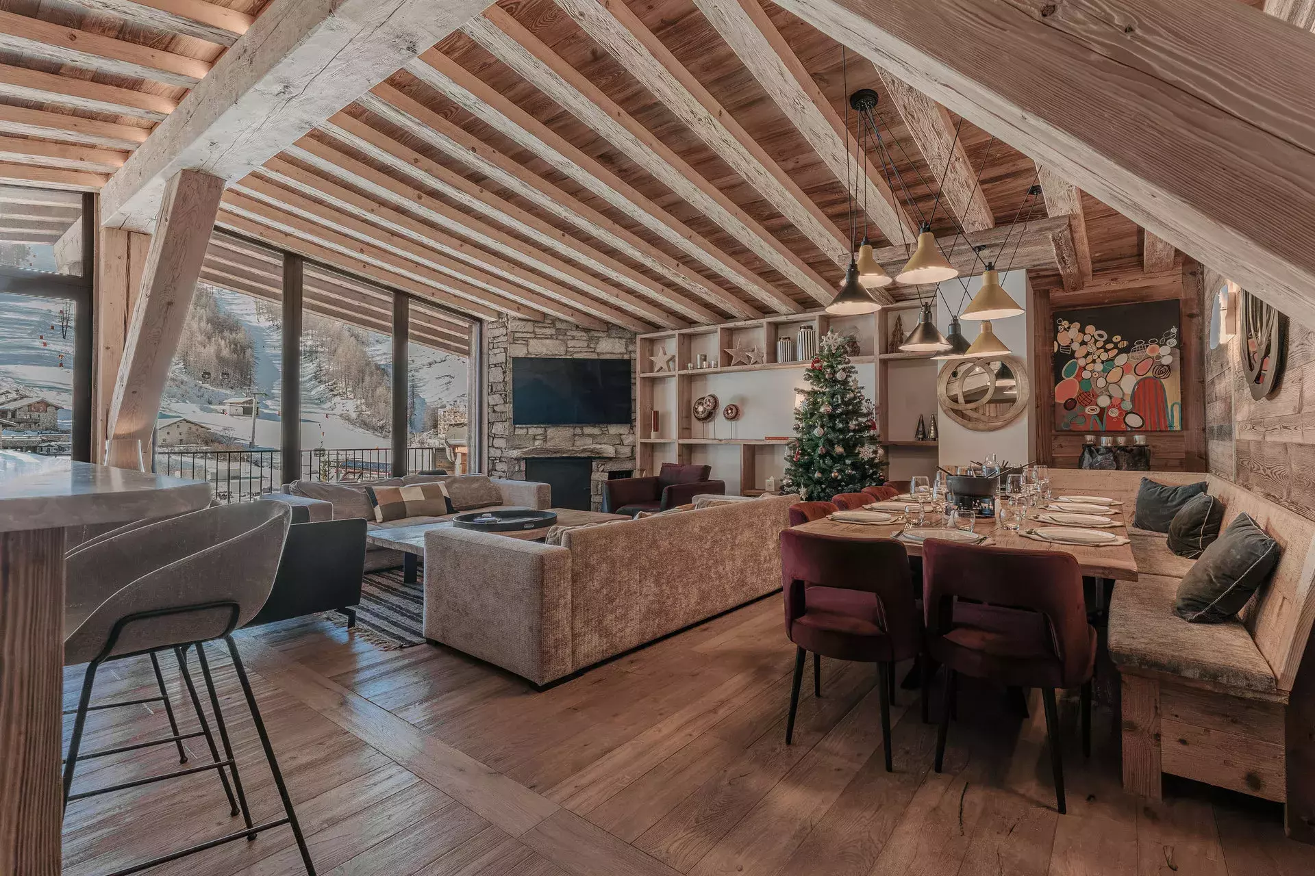 Séjour du penthouse Flèche