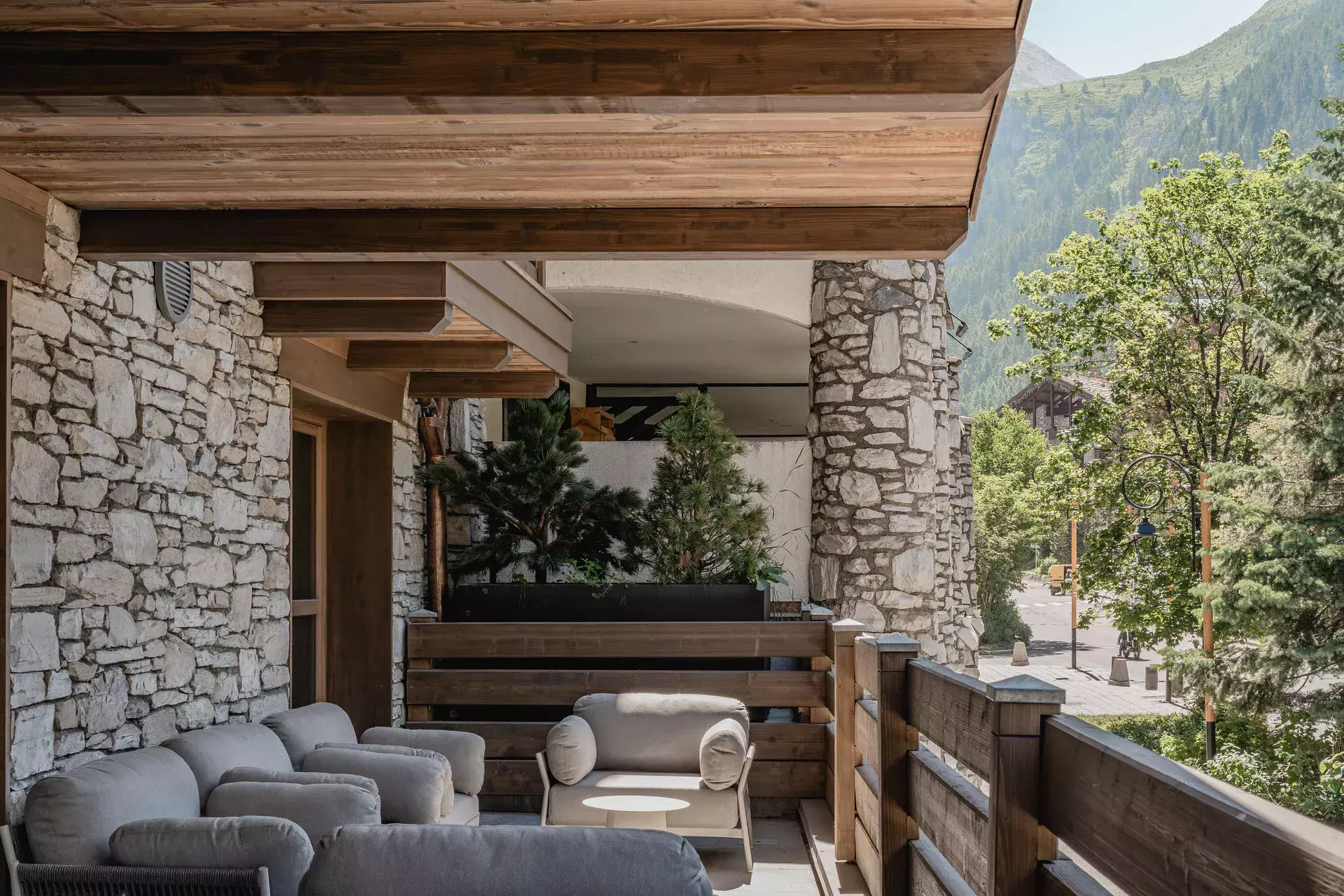 Balcon de l'appartement Enjopa