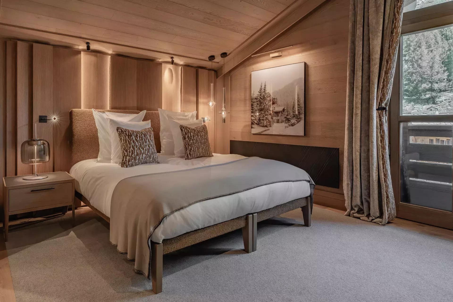 Chambre 2 de l'appartement Pistini