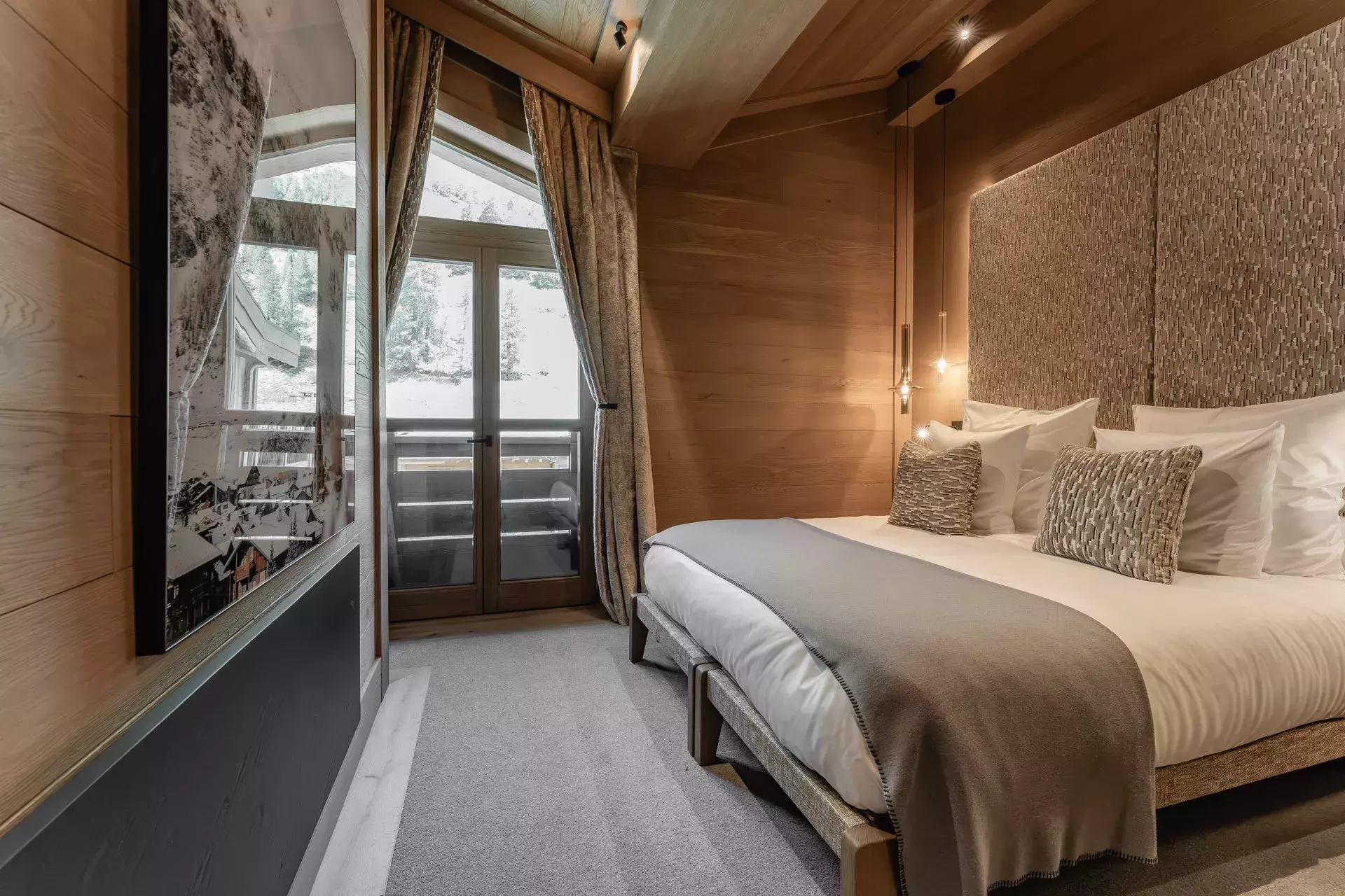 Chambre 3 de l'appartement Pistini