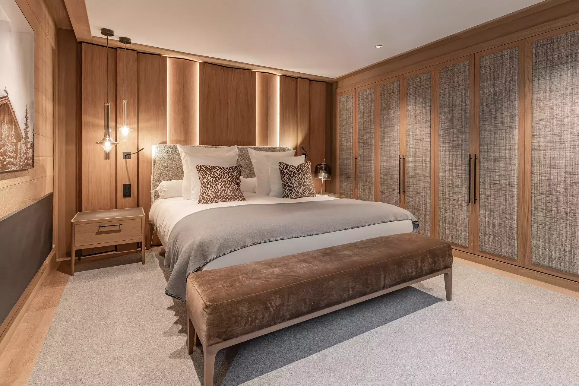 Chambre 4 de l'appartement Pistini