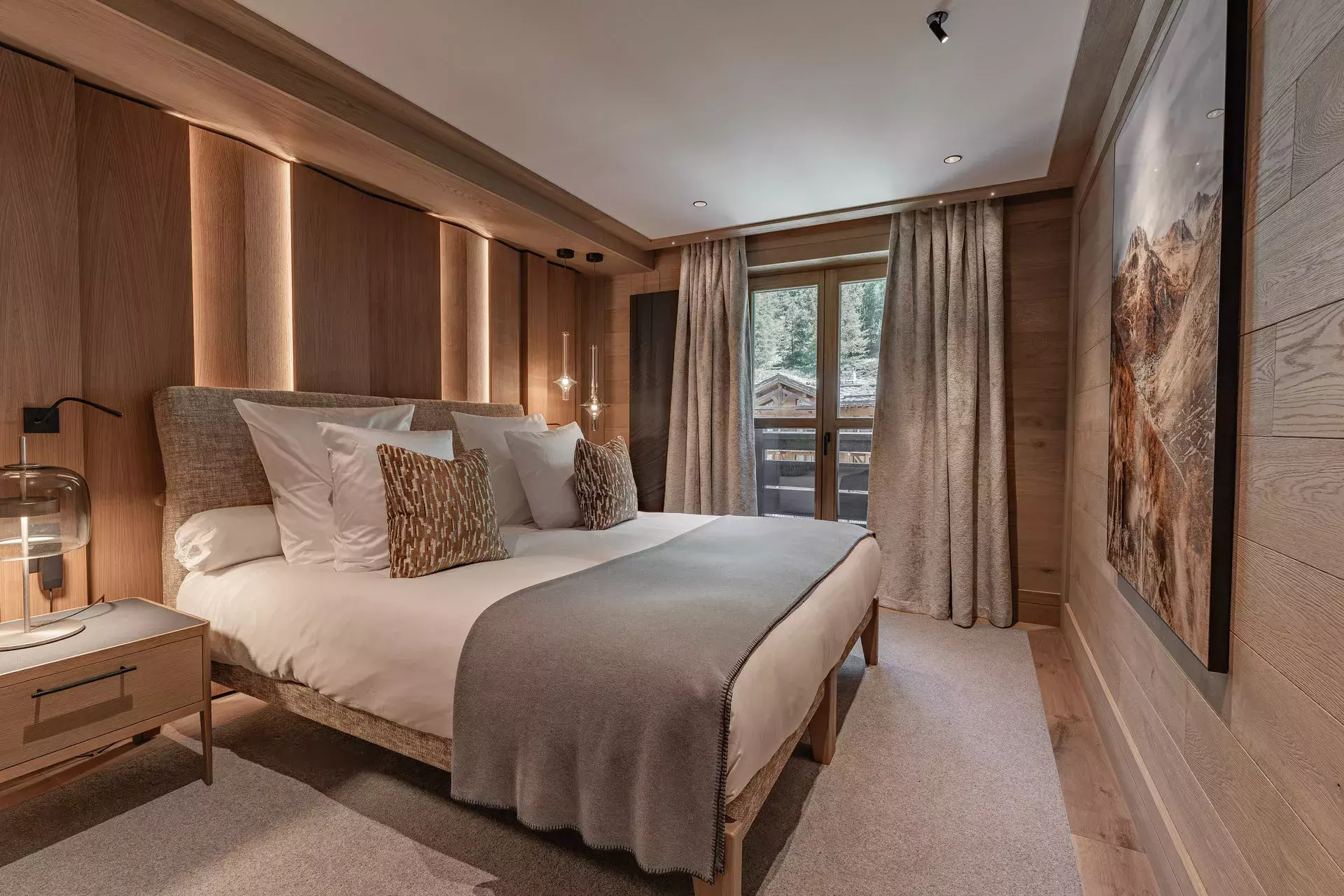 Chambre 5 de l'appartement Pistini