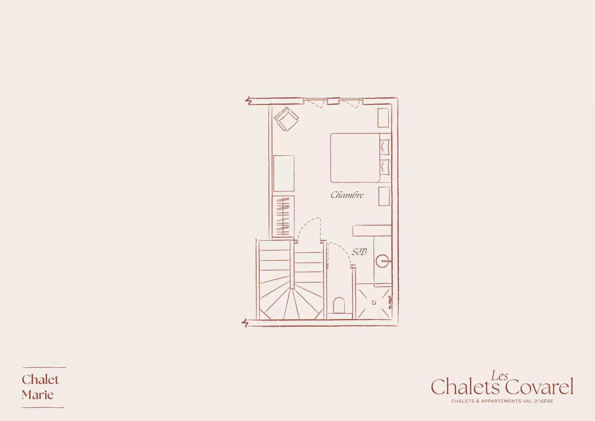 Plan d'étage du logement Marie
