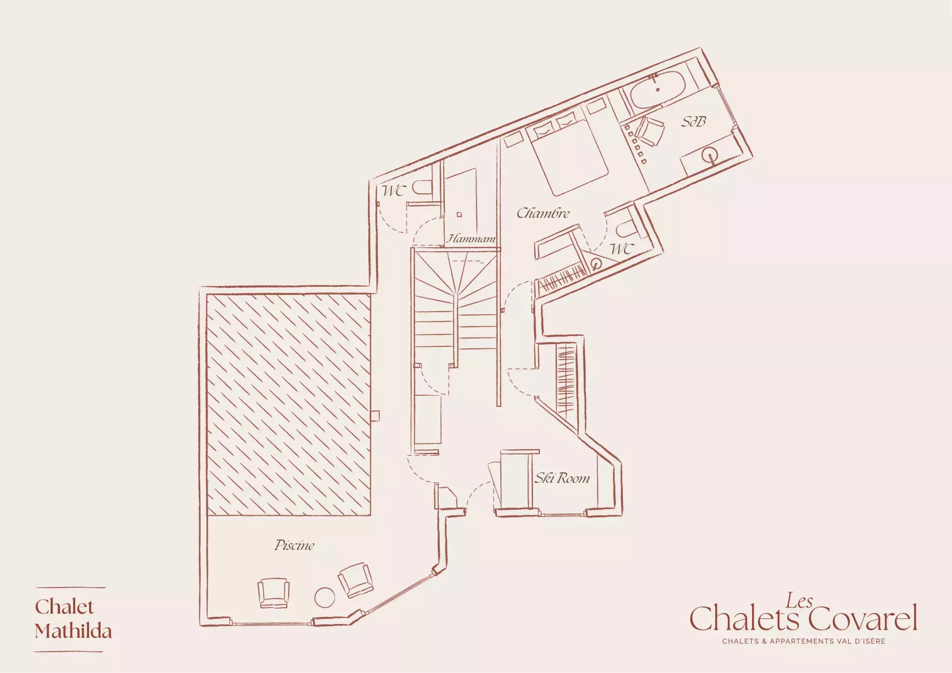 Plan d'étage du logement Mathilda
