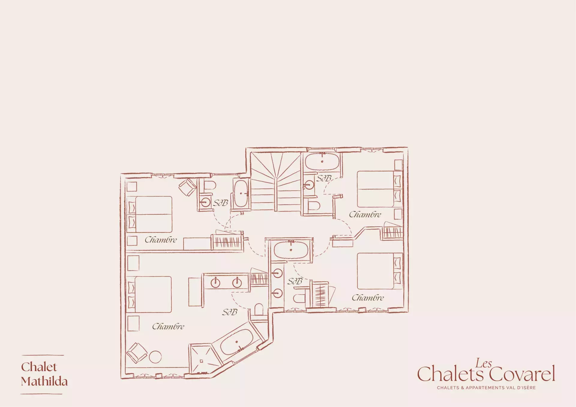 Plan d'étage du logement Mathilda