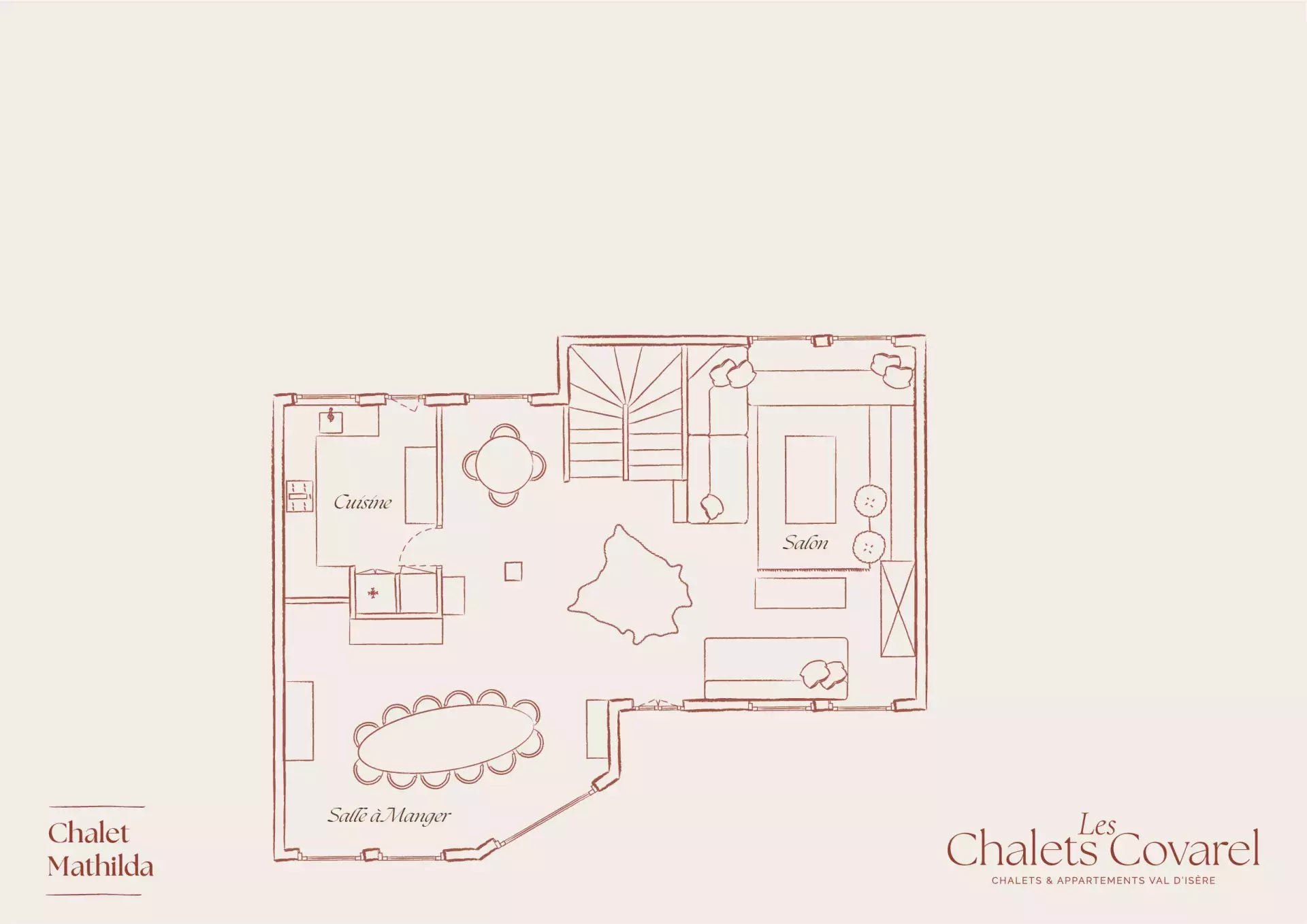 Plan d'étage du logement Mathilda