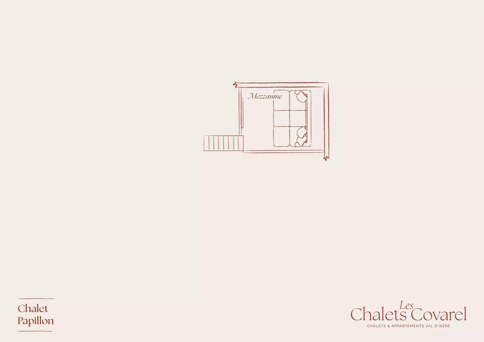 Plan d'étage du logement Papillon