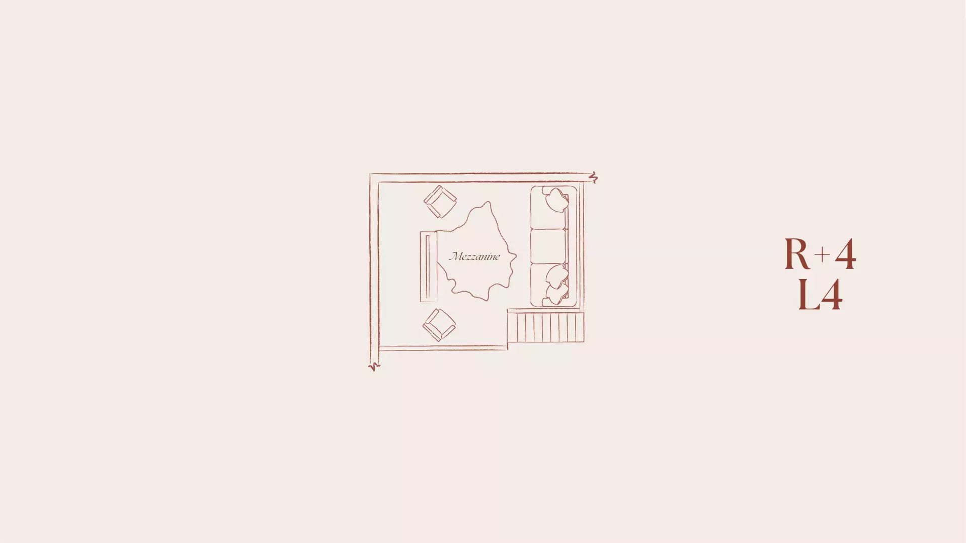 Plan du Chalet Face R+4